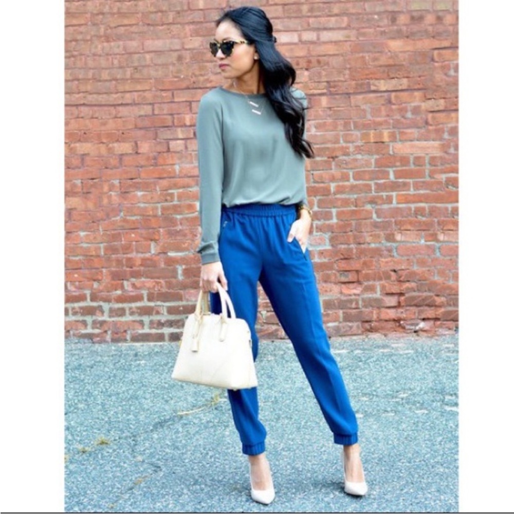 J. Crew cobalt blue Turner jogger pants